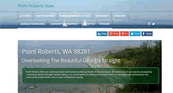 Desktop Screenshot of pointrobertsnow.com